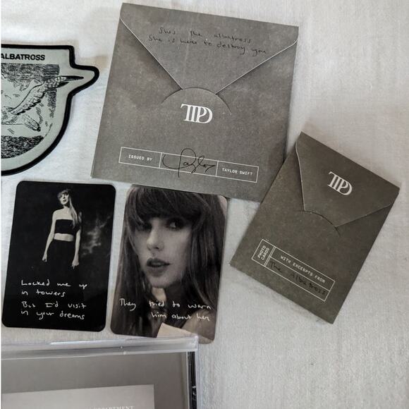 Taylor Swift The Tortured Poets Department Deluxe CD The Albatross TTPD - Picture 4 of 6